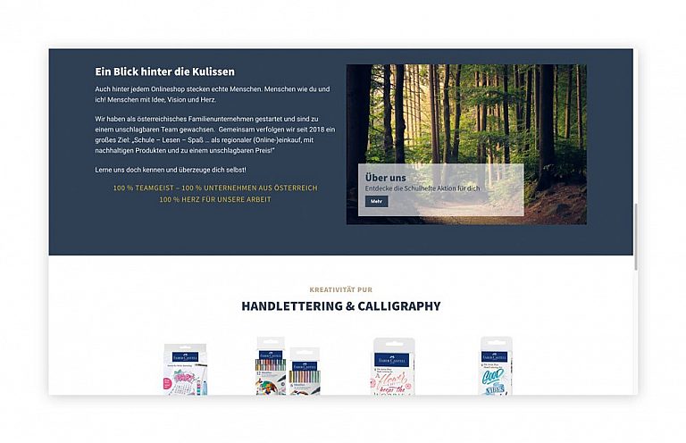 Screendesign Schulhefte